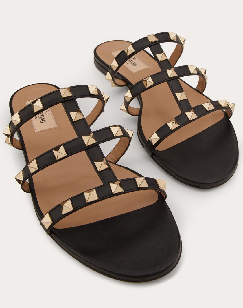ROCKSTUD FLAT SLIDE SANDAL - Image 3